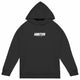 Sweat à capuche Unisexe Oversized - Limitless - face_noir