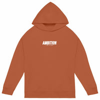 Sweat à capuche Unisexe Oversized - Limitless - face_orange