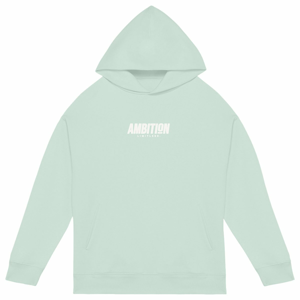 Sweat à capuche Unisexe Oversized - Limitless - face_vert